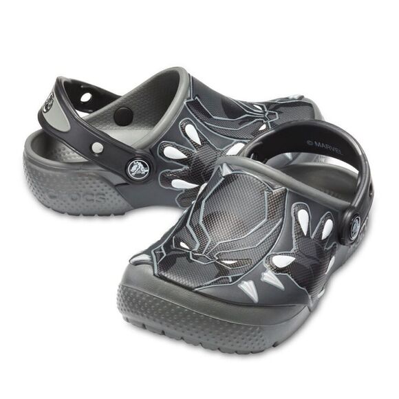 Crocs Boys' Child Black Panther Fun Lab Clog Size C9 - Picture 1 of 13